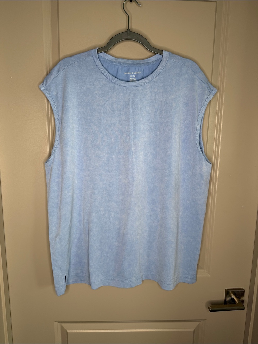 Pale Blue Sleeveless Tank
